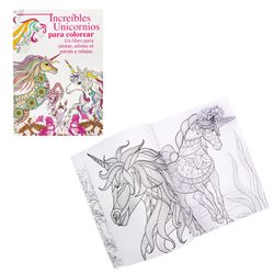 Increíbles Unicornios para Colorear