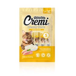 Snack Cremoso Naturalistic Cremi Gatos de Todas Las Edades Pollo 5 un.