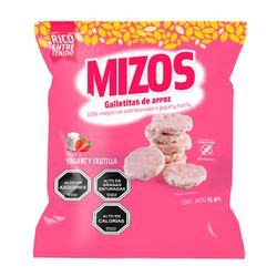 Galletas de Arroz Mizos Yogurt Frutilla 25 g
