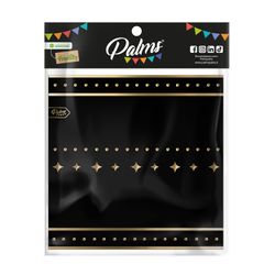 Set 12 Servilletas Adulto Negro