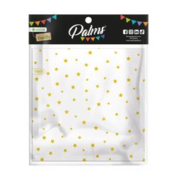 Set 12 Servilletas Estrellas Metalizadas