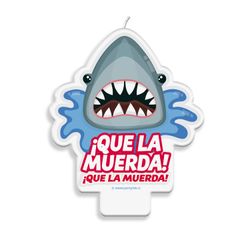 Vela Cumpleaños Qué La Muerda 1 un.
