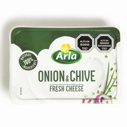 Queso Crema Cebolla Arla Envasado Pote 200 g