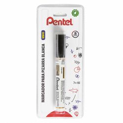 Marcador de Pizarra Pentel Negro 1 un.