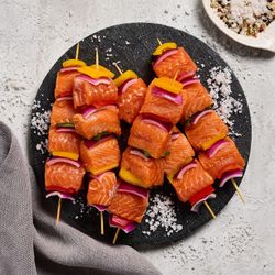 Brocheta Salmón Fresca 1 un.