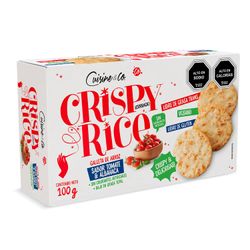 Galletas de Arroz Cuisine & Co Tomate y Albahaca 100 g