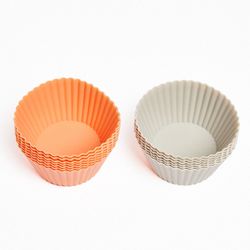 Pack 12 Moldes Muffin Silicona