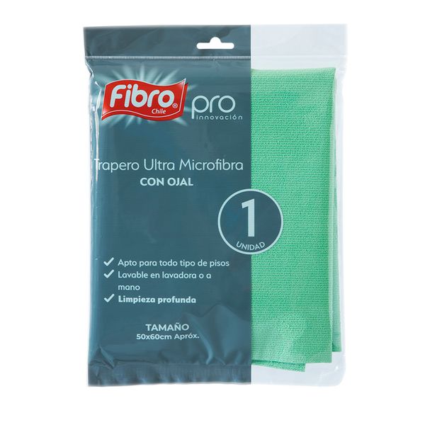Fibro Trapero Pro Ultra Microfibra con Ojal