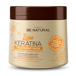 Mascarilla Be Natural Liso Keratina 350 g