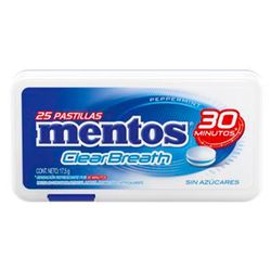 Mentos Clearbreath Azul 17.5 g