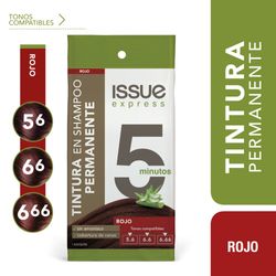 Tinte Shampoo Issue Rojo
