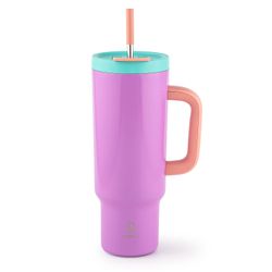 Botella Hydrum Asa Bombilla Acero 1182 ml