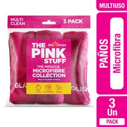 Paños de Microfibra The Pink Stuff 3 un.