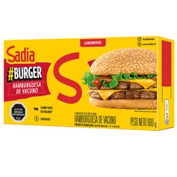 Hamburguesa de Vacuno Sadia 600 g