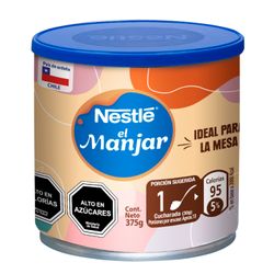 Manjar Nestlé Tarro con Tapa 375 g