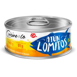 Atún Lomitos en Aceite 91 g drenado, 140 g neto