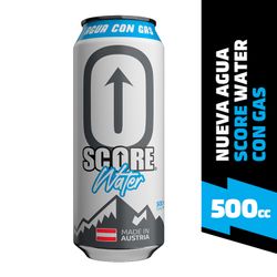 Agua Score Water con Gas 500 ml