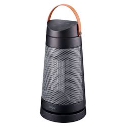 Calefactor Cerámico Nex TCFH2303 Torre Oscilante con Asa Plástica Negra 1500 W