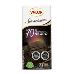 Chocolate Amargo Valor Sin Azúcar 70% Cacao 100 g