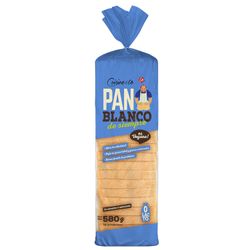 Pan de Molde Cuisine & Co Familiar Blanco 580 g