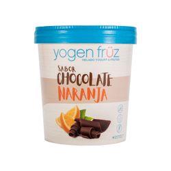 Helado Yogen Früz Chocolate Naranja 800 cc