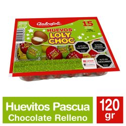 Huevitos de Chocolate Ambrosoli Loly Choc 120 g