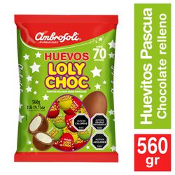 Huevitos de Chocolate Ambrosoli Loly Choc 560 g