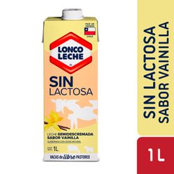 Leche Loncoleche Sin Lactosa Vainilla 1 L