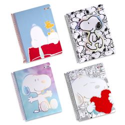 Cuaderno Carta Snoopy 3 Materias Papel 80 g