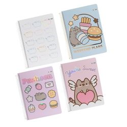 Cuaderno Carta Pusheen 3 Materias Papel 80 g