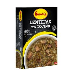 Lentejas con Tocino Bavaria Lata 400 g