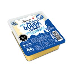 Queso Gauda Cuisine & Co Envasado Laminado 250 g