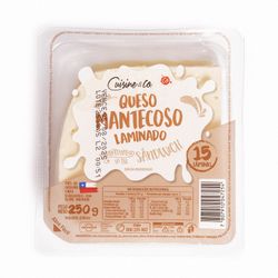 Queso Mantecoso Cuisine & Co Laminado 250 g