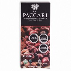 Chocolate Orgánico Pacari Cerezas 50 g