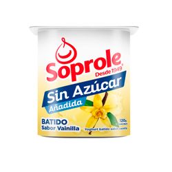 Yogurt Soprole Sin Azúcar Vainilla 120 g