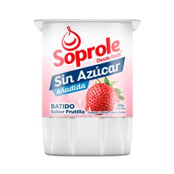 Yogurt Soprole Sin Azúcar Frutilla 155 g