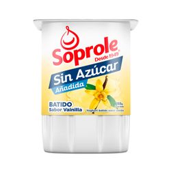 Yogurt Soprole Sin Azúcar Vainilla 155 g