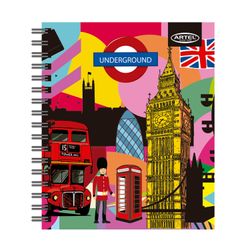 Cuaderno Book Artel Urban City 120 Hojas