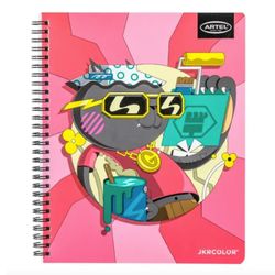 Cuaderno Universitario Chilena Ilustradores 100 Hojas 7 mm