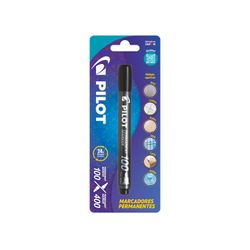 Marcador Permanente Pilot SCA100 Fino Negro