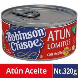 Atún Lomitos en Aceite 208 g drenado, 320 g neto