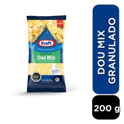 Queso Granulado Kraft Mix Duo 200 g