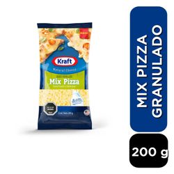 Queso Granulado Kraft Mix Pizza 200 g