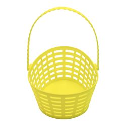 Canasto Huevito Pastel Amarillo 1 un.