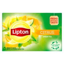 Té Lipton Citrus 20 un.