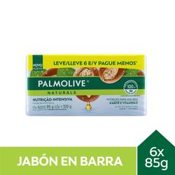Pack 6 un. Jabón de Tocador Palmolive Naturals Karité 85g