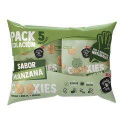Pack 5 un. Galletas Underfive Manzana 30 g