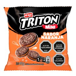 Galletas Tritón Mini Galletas Naranja 40 g
