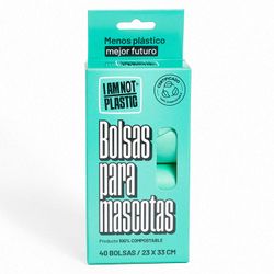 Bolsas para Mascotas Iamnotplastic 4 un.