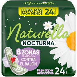 Toallas Higiénicas Naturella Nocturna 24 un.